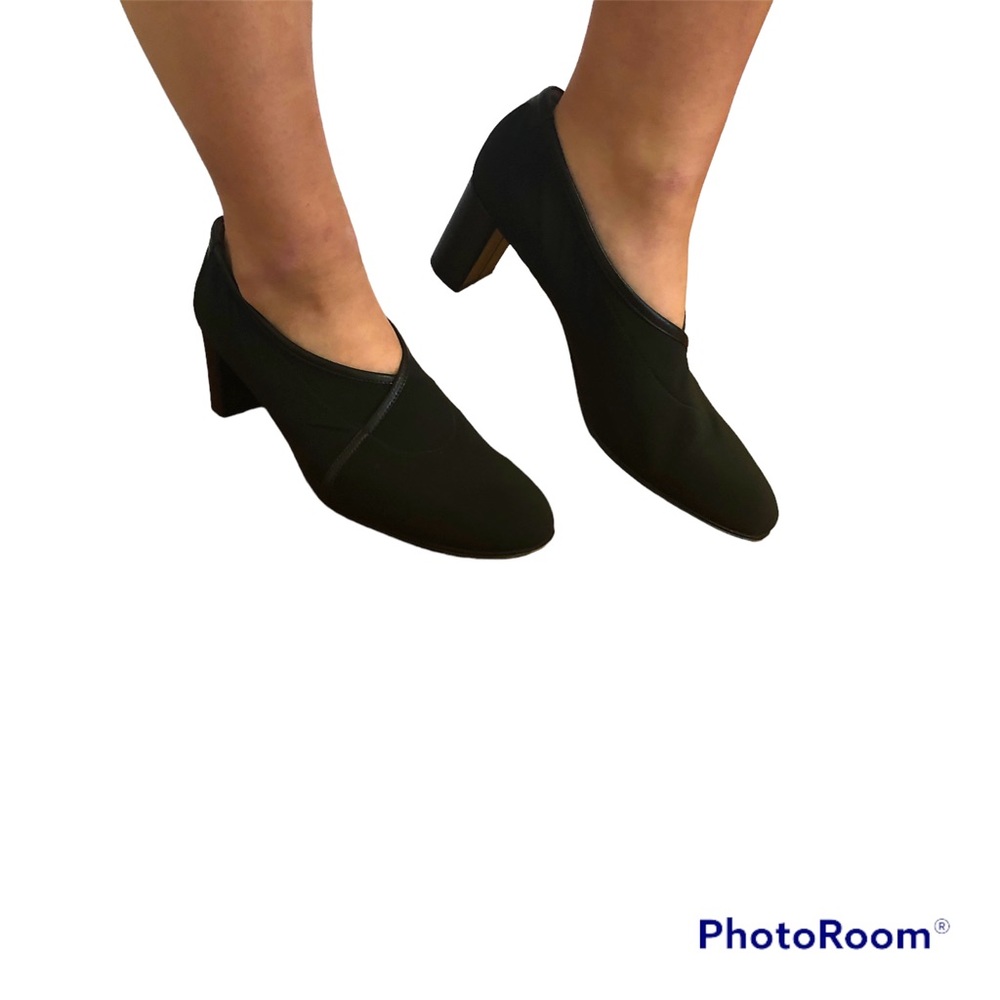TARYN ROSE Brown Fabric Shoes/Heels Made in Italy Size 41/10.5 US